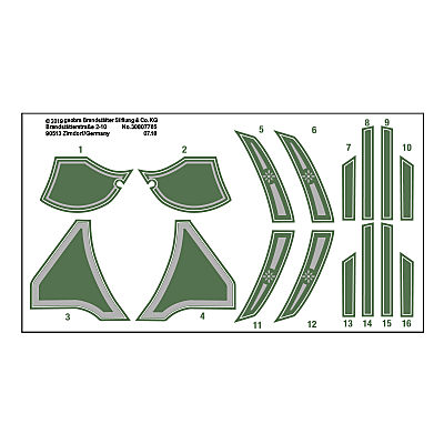 30807765_sparepart/Etikett 70013 "Westernkutsche"